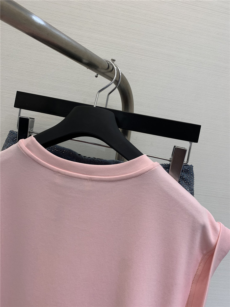 M1um1u rolled hem shirts replicas clothes