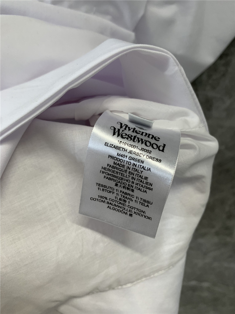 Vivienne Westwood one-shoulder shirt top replica d&g clothing