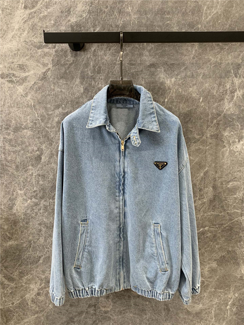 prada silhouette denim jacket replica designer clothes