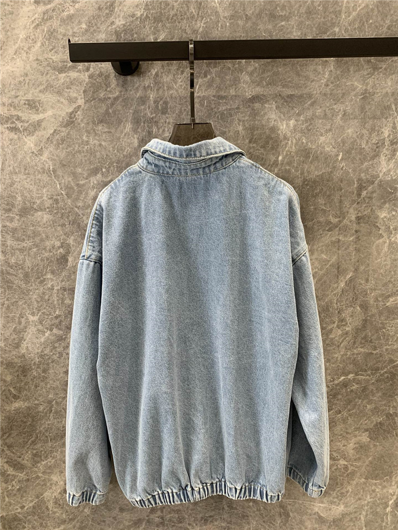prada silhouette denim jacket replica designer clothes