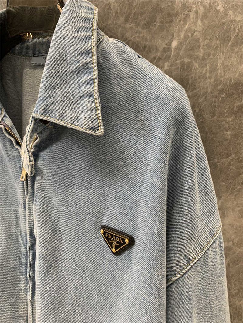 prada silhouette denim jacket replica designer clothes