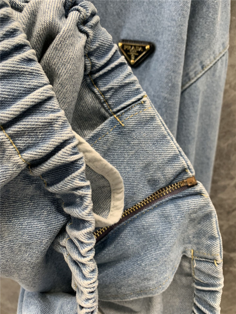 prada silhouette denim jacket replica designer clothes