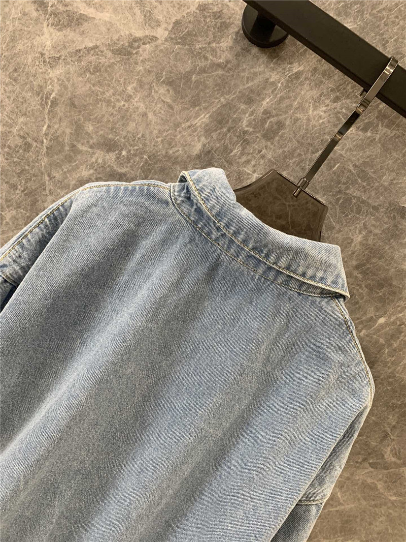 prada silhouette denim jacket replica designer clothes