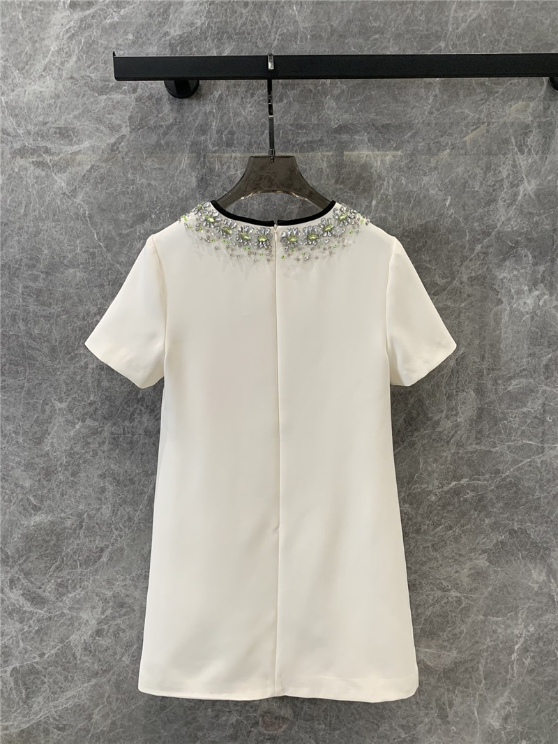 M1um1u short sleeve dress replica d&g clothing