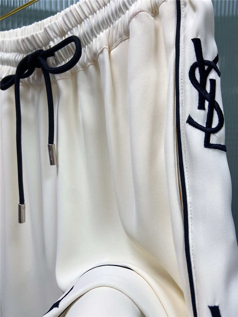 YSL acetate casual pants replica designer clothing websites