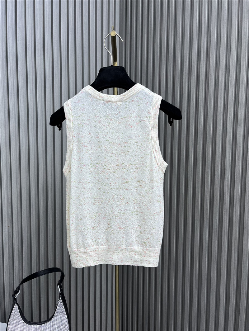 Ch**el knitted vest replica clothing sites