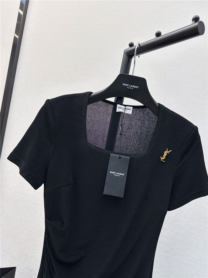 Y51 pleated waist dress replica d&g clothing