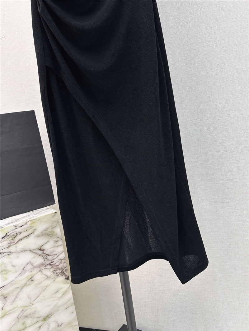 Y51 pleated waist dress replica d&g clothing