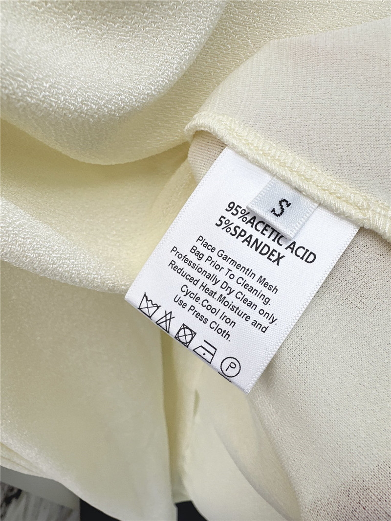 YSL pleated waist dress replica d&g clothing