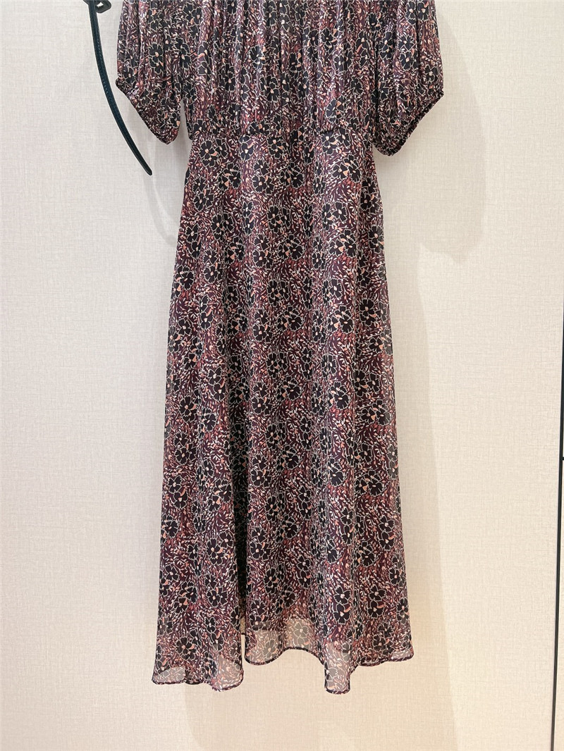 D10r puff sleeve elastic cuff dress replica clothes