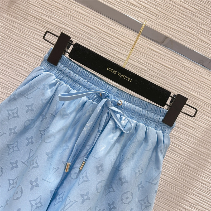 l0vis Vvtt0n lv hooded vest + shorts set replica d&g clothing