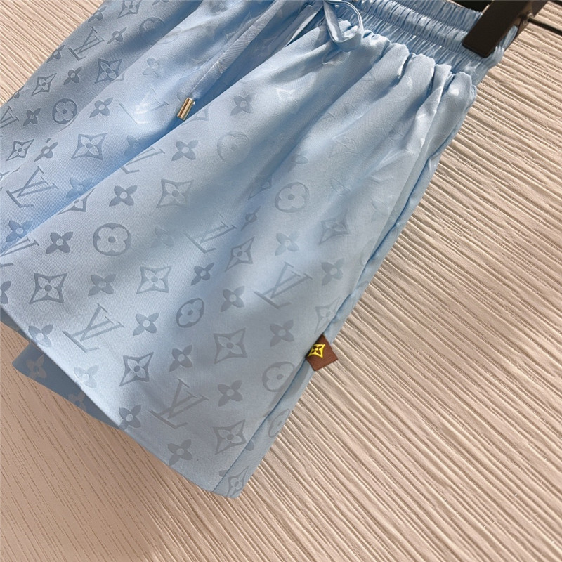 l0vis Vvtt0n lv hooded vest + shorts set replica d&g clothing