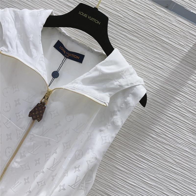 louis vuitton LV hooded vest + shorts set replica d&g clothing