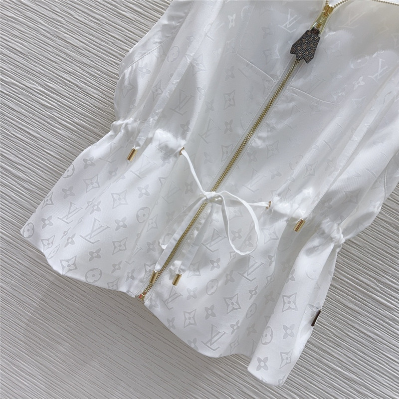 louis vuitton LV hooded vest + shorts set replica d&g clothing