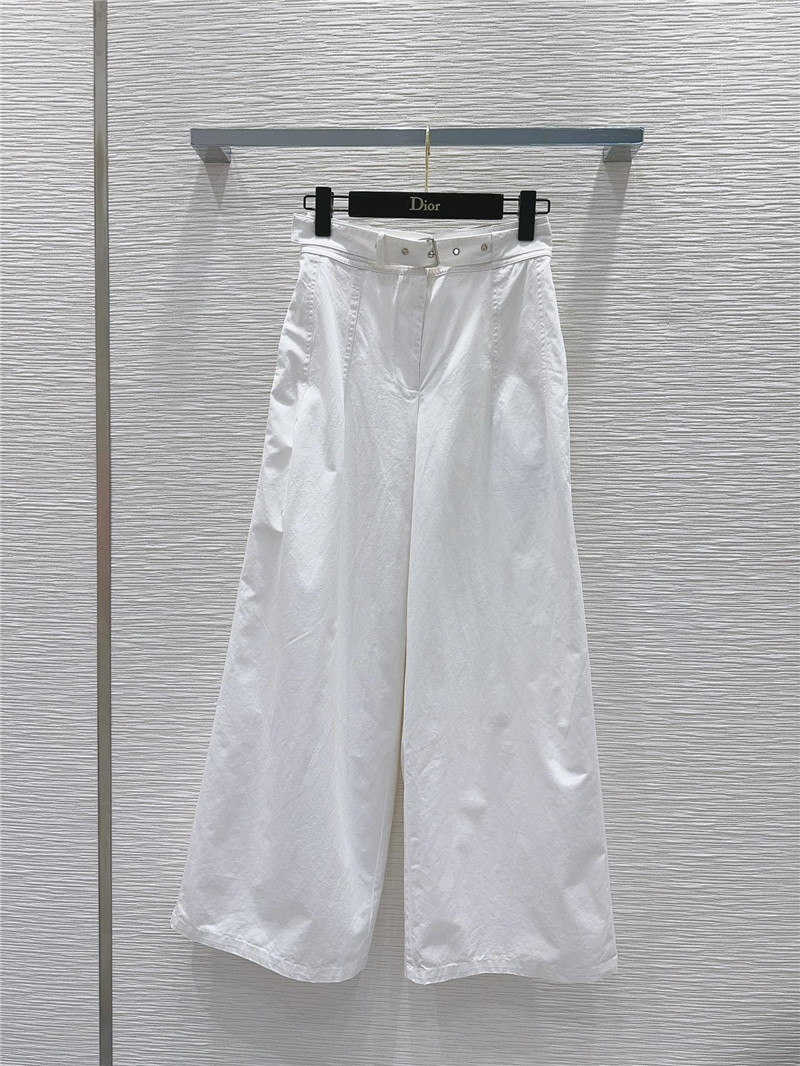 dior versatile wide leg pants replica d&g clothing