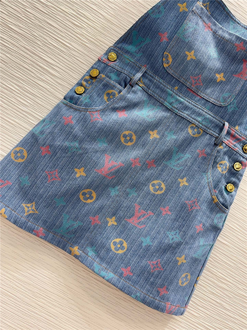louis vuitton LV mini suspender skirt replicas clothes