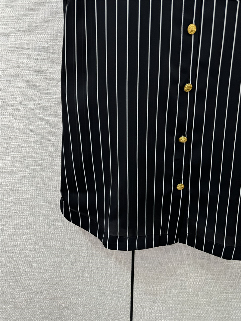 louis vuitton LV striped shirt + shorts suit replica d&g clothing