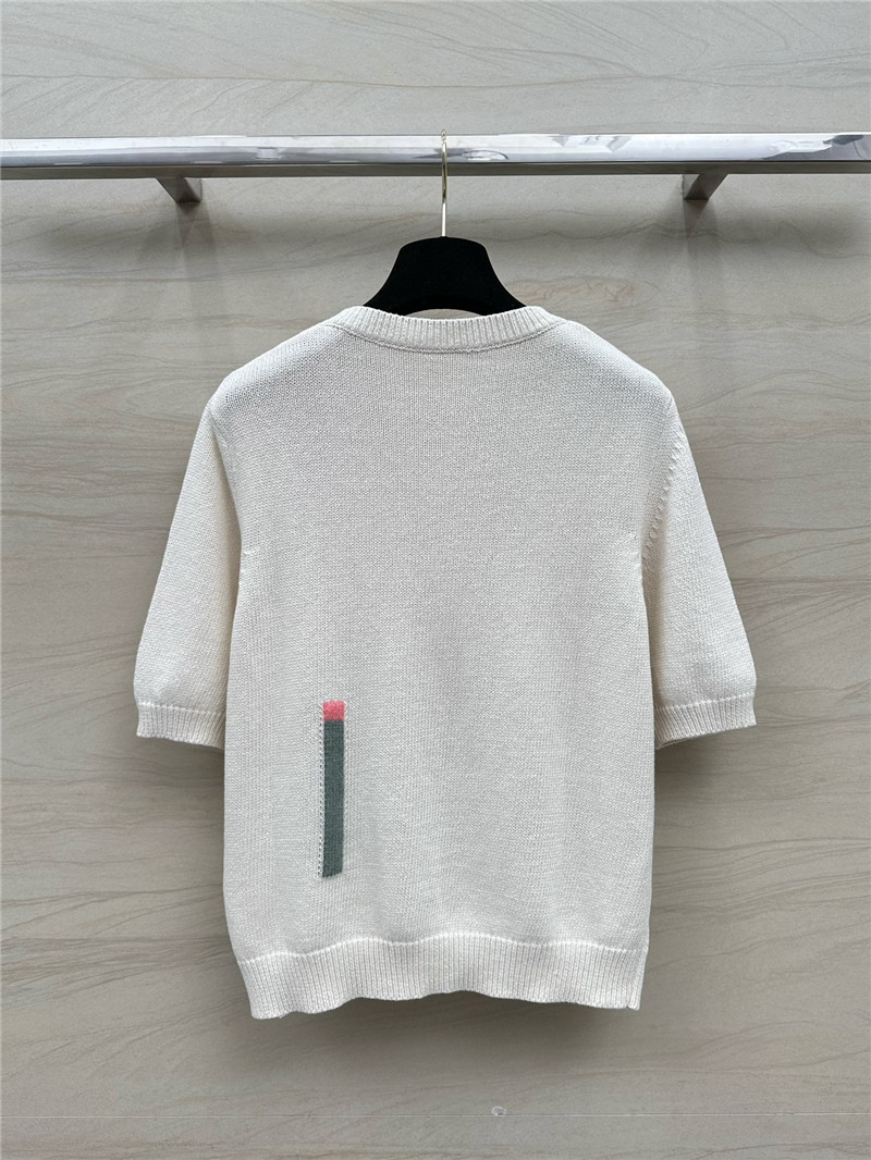 Vanitoo fireworks crocheted wool sweater replica d&g clothing