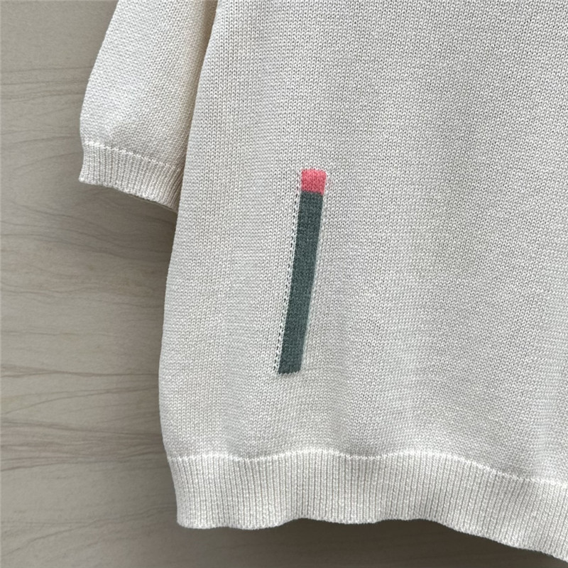 Vanitoo fireworks crocheted wool sweater replica d&g clothing