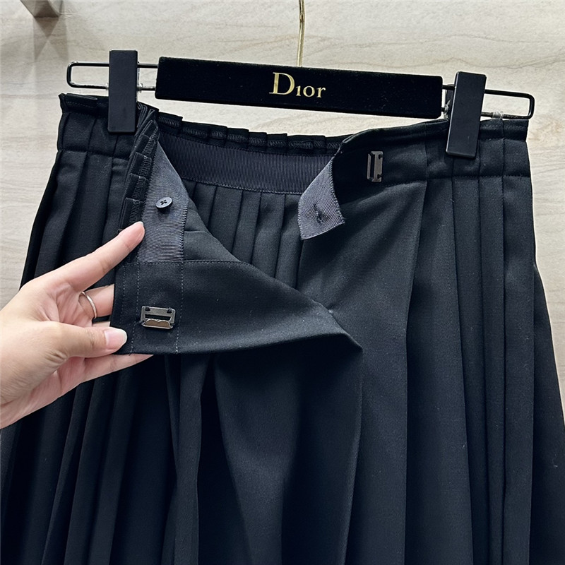 D10r irregular pleated long skirt replica d&g clothing
