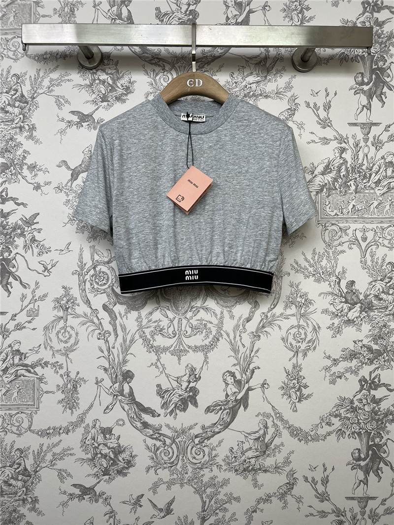 miumiu new waist T-shirt replicas clothes
