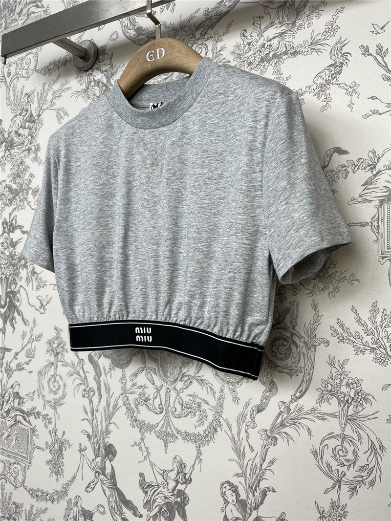 M1um1u new waist t-shirt replicas clothes