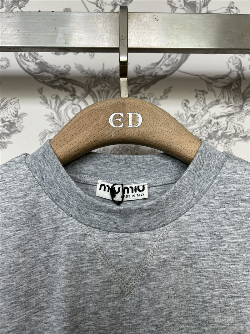 M1um1u new waist t-shirt replicas clothes