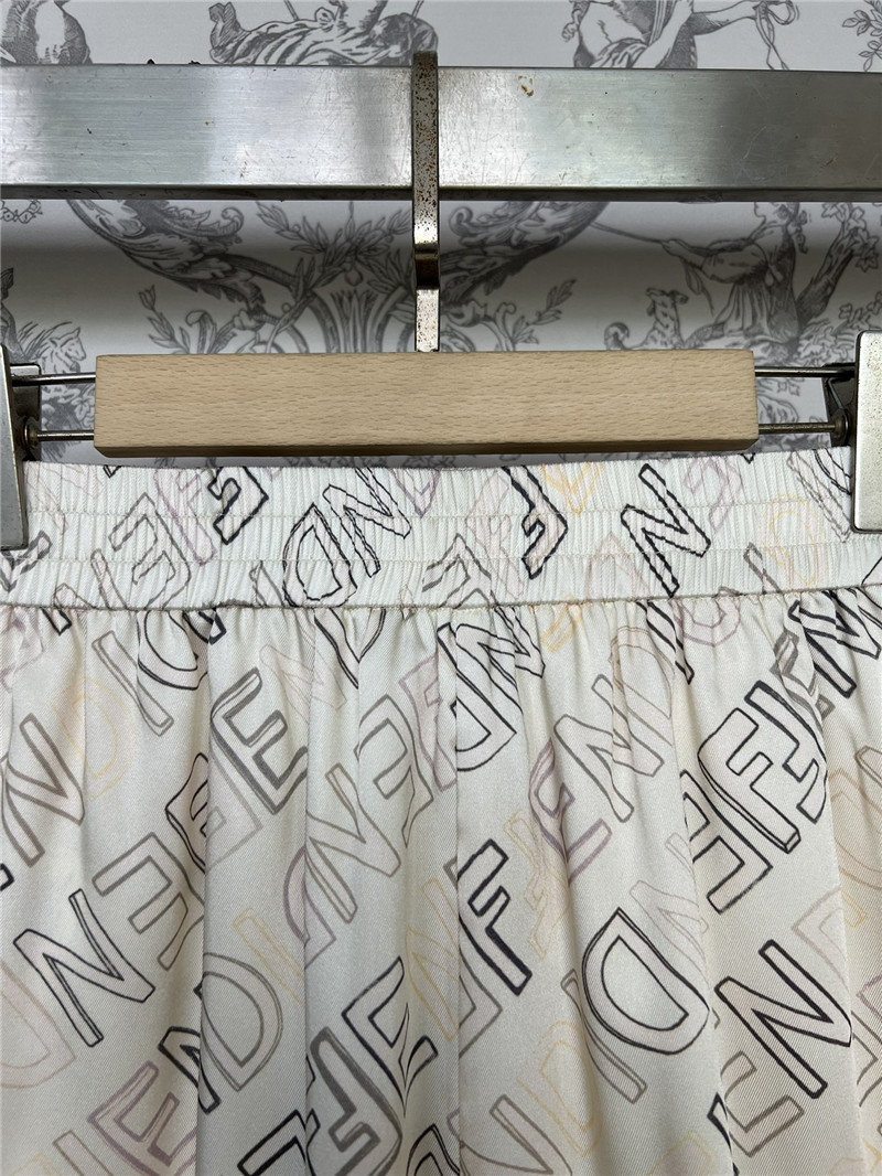 F**di new silk shorts replica designer clothes