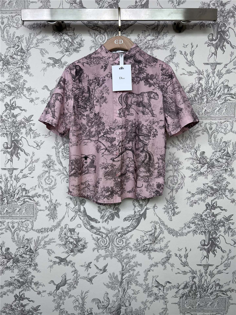 dior jouis animal print shirt replica clothing sites