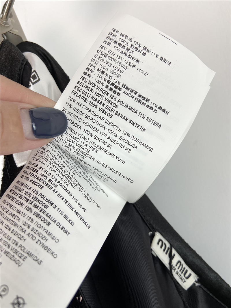 M1um1u new pleated skirt replica d&g clothing