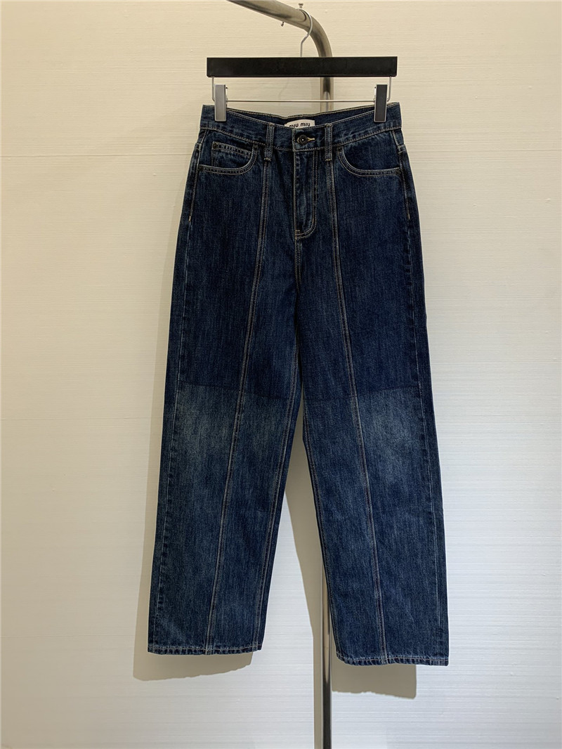 M1um1u straight jeans replica clothing sites