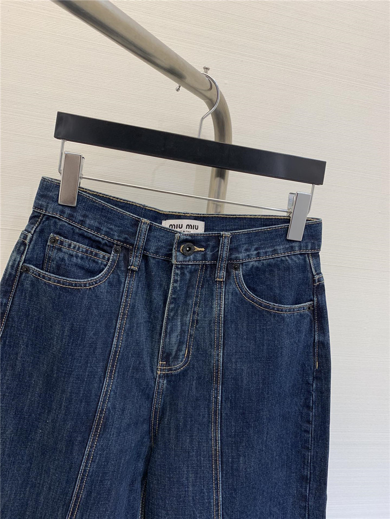 M1um1u straight jeans replica clothing sites