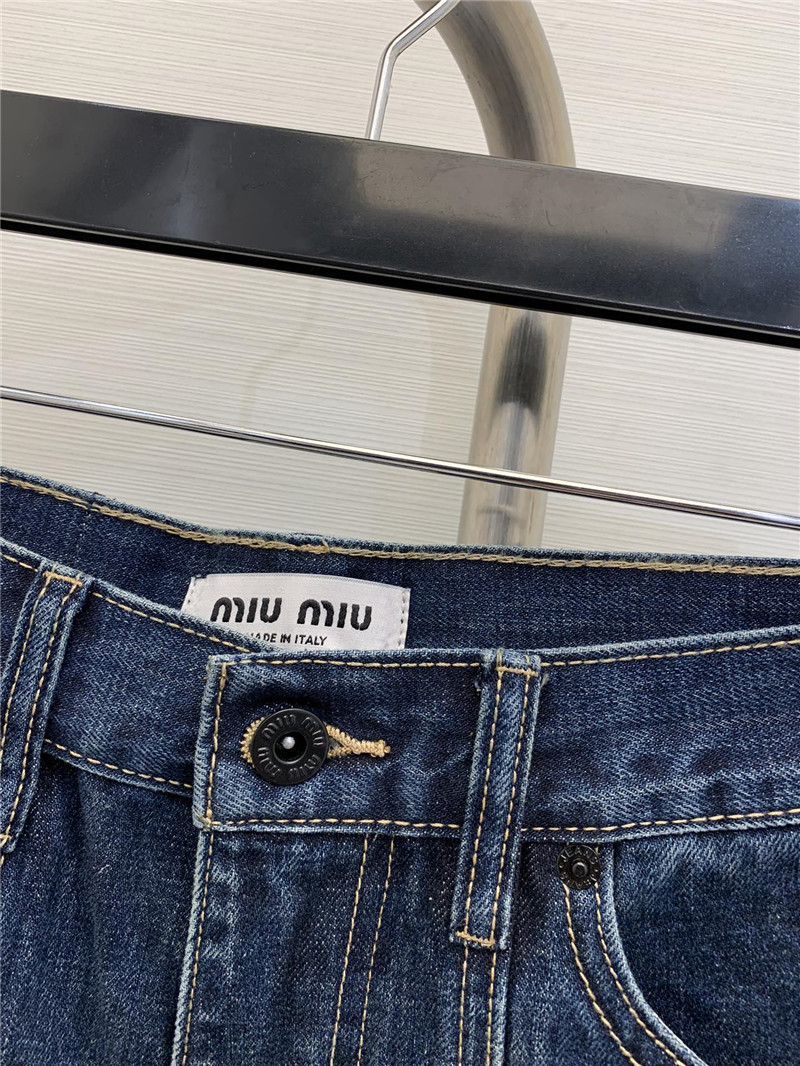 M1um1u straight jeans replica clothing sites