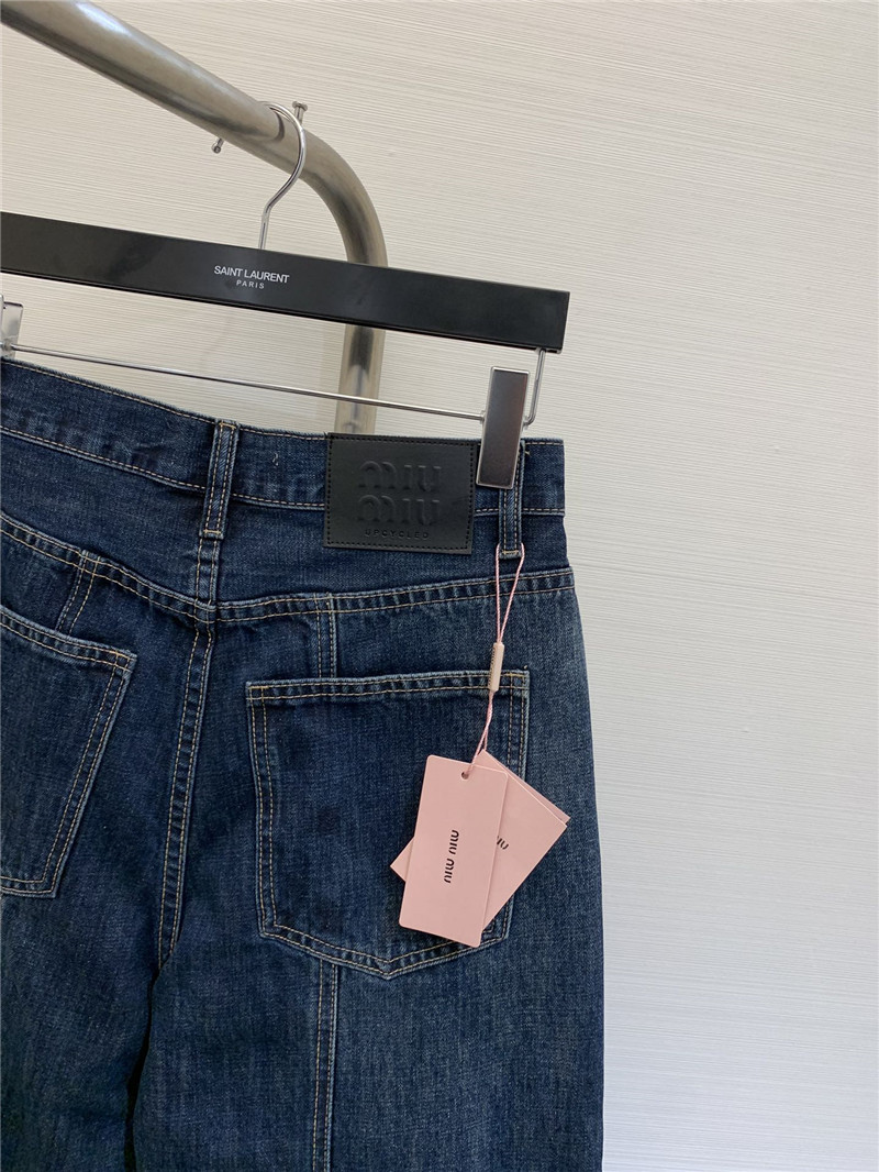 M1um1u straight jeans replica clothing sites