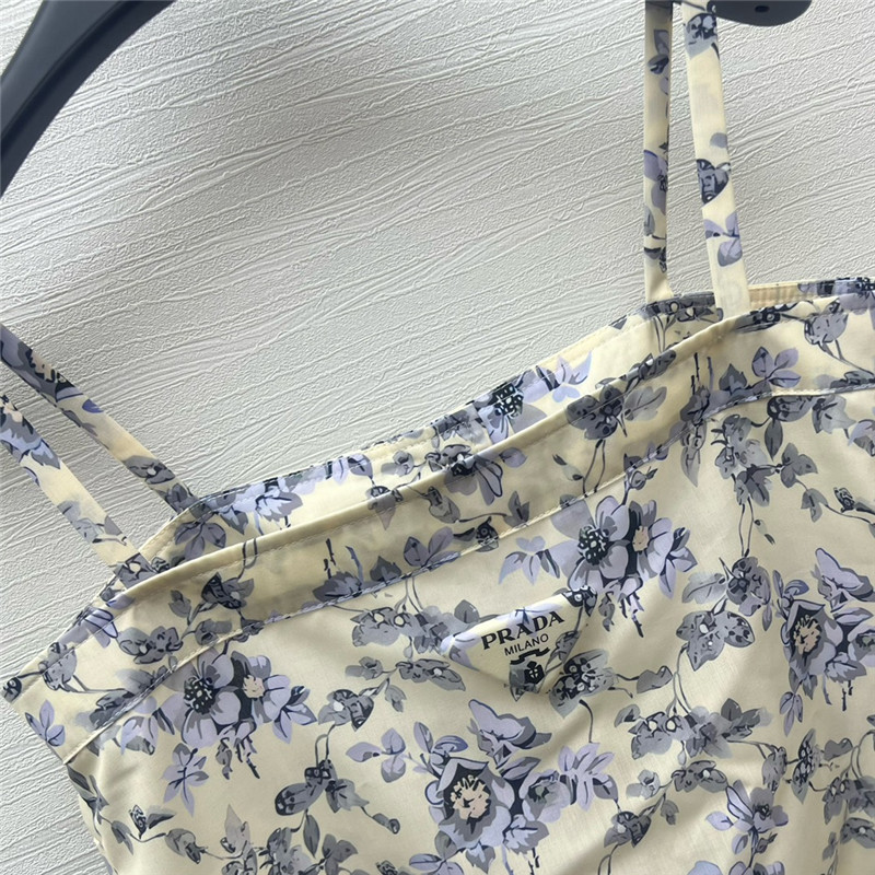 Pra*a resort style floral camisole replicas clothes