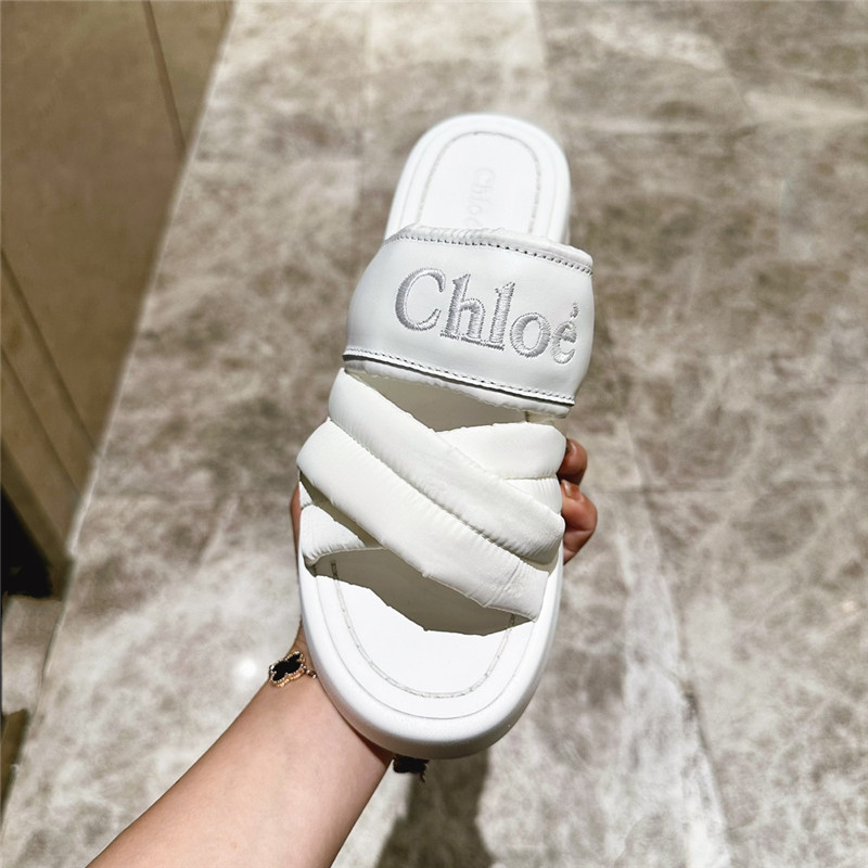 Chloé cross Roman slippers margiela replica shoes