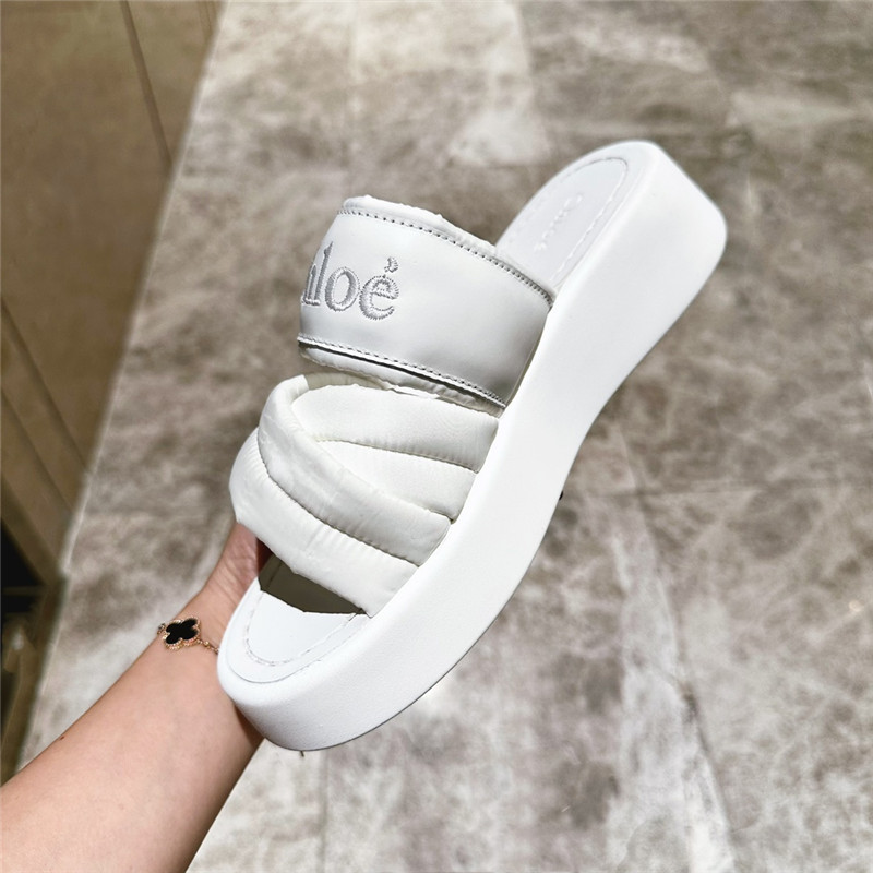 Chloé cross Roman slippers margiela replica shoes