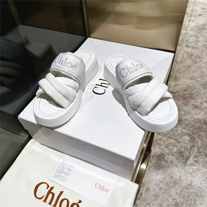 Chloé cross Roman slippers margiela replica shoes