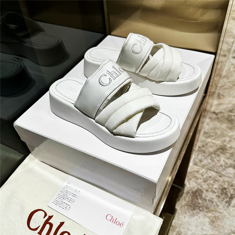 Chloé cross Roman slippers margiela replica shoes