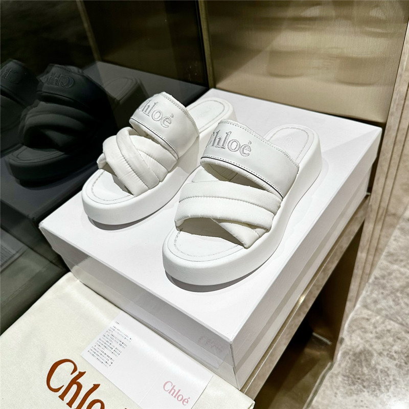 Chloé cross Roman slippers margiela replica shoes
