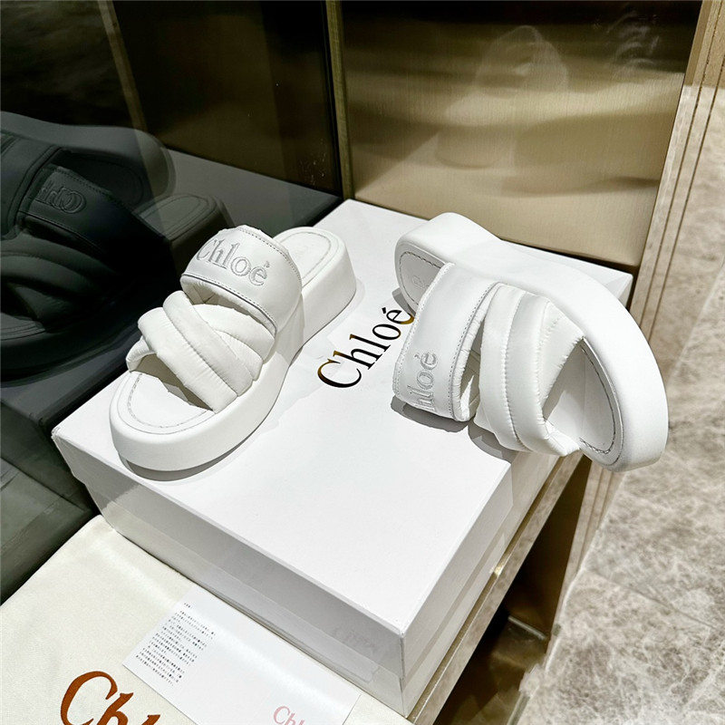 Chloé cross Roman slippers margiela replica shoes