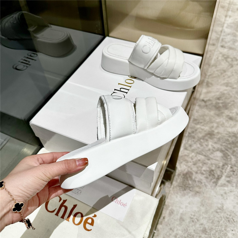 Chloé cross Roman slippers margiela replica shoes