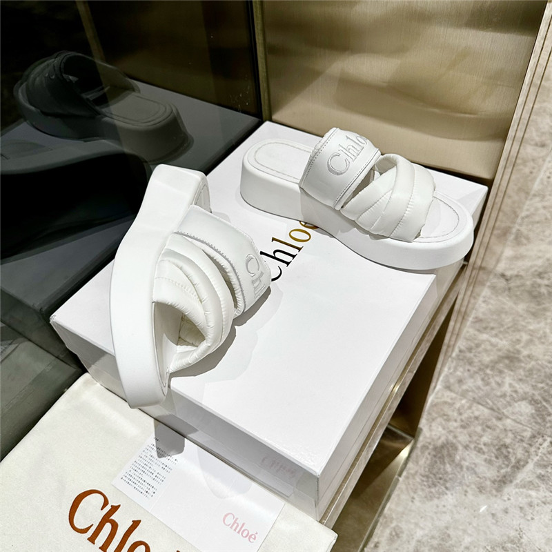 Chloé cross Roman slippers margiela replica shoes