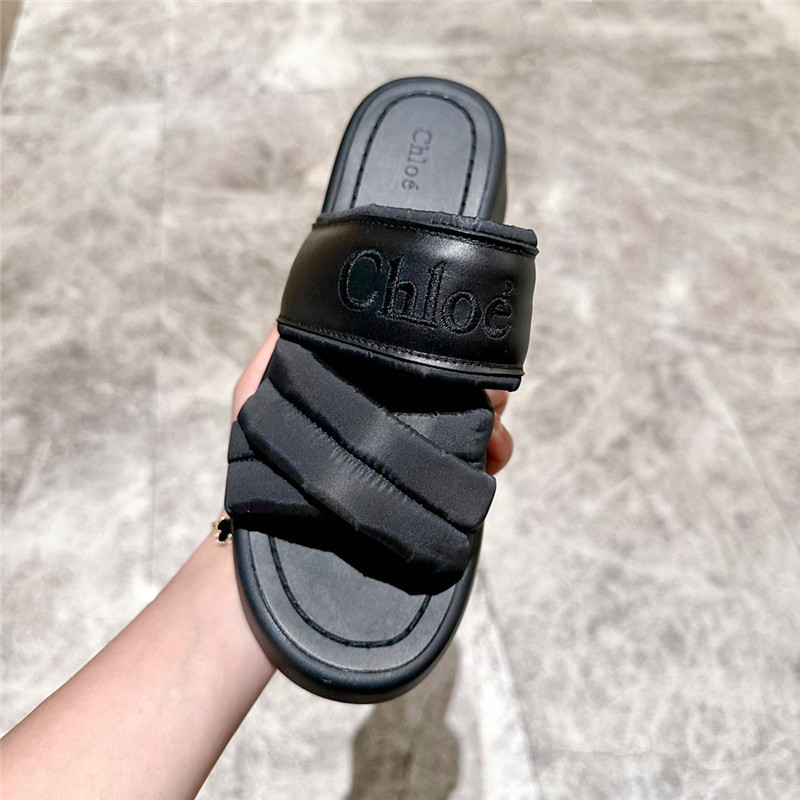 Chloé cross Roman slippers margiela replica shoes