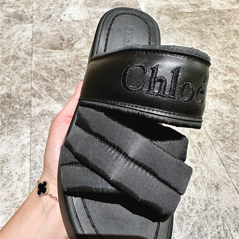 Chloé cross Roman slippers margiela replica shoes