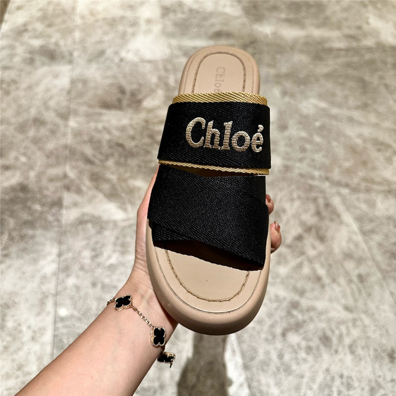 Chloé cross Roman slippers margiela replica shoes