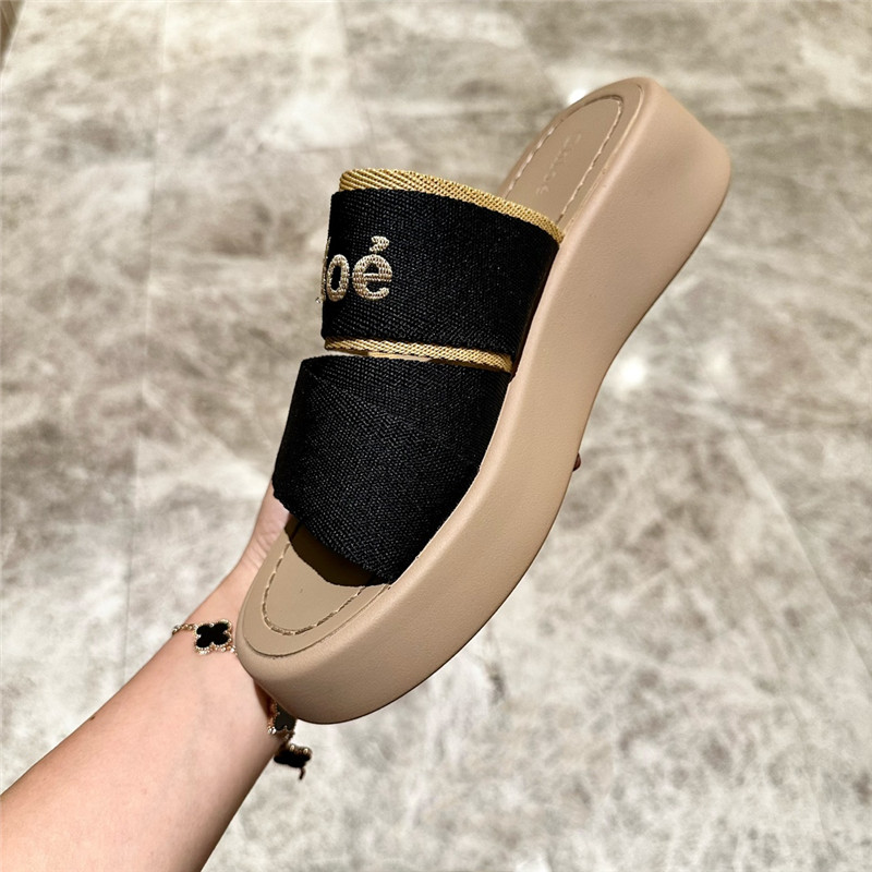Chloé cross Roman slippers margiela replica shoes