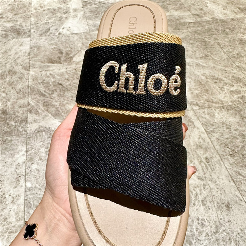 Chloé cross Roman slippers margiela replica shoes