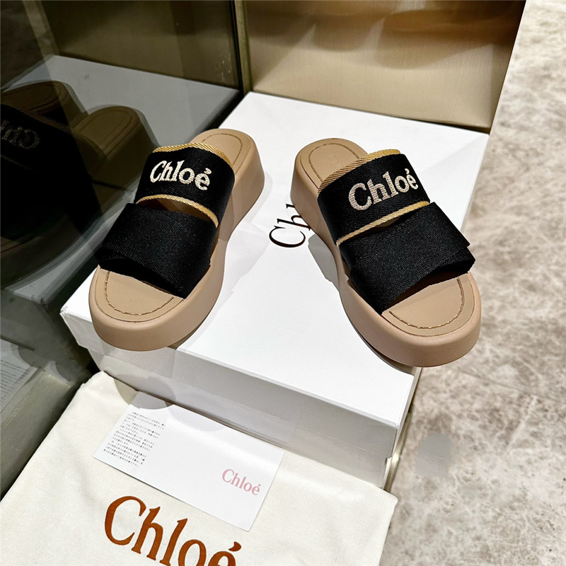 Chloé cross Roman slippers margiela replica shoes