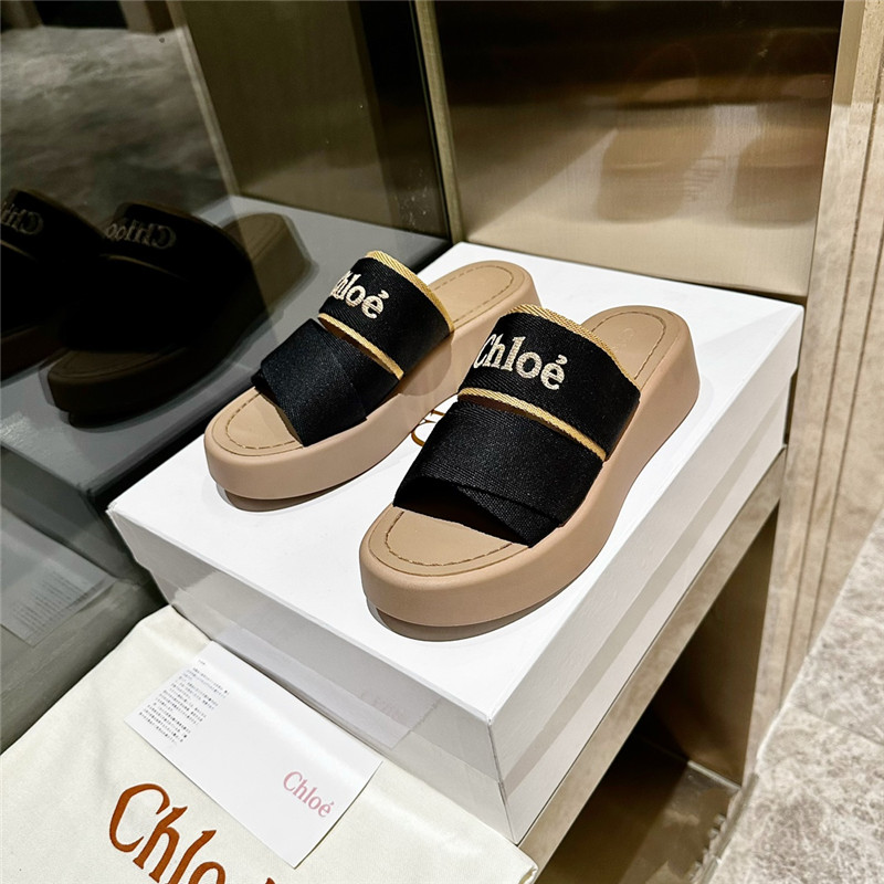 Chloé cross Roman slippers margiela replica shoes